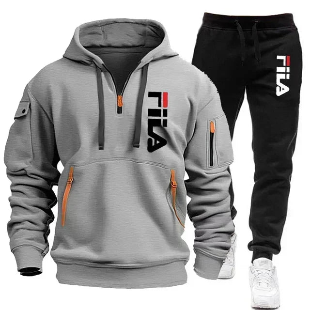 Men's Two-Piece Hoodie & Jogger Set