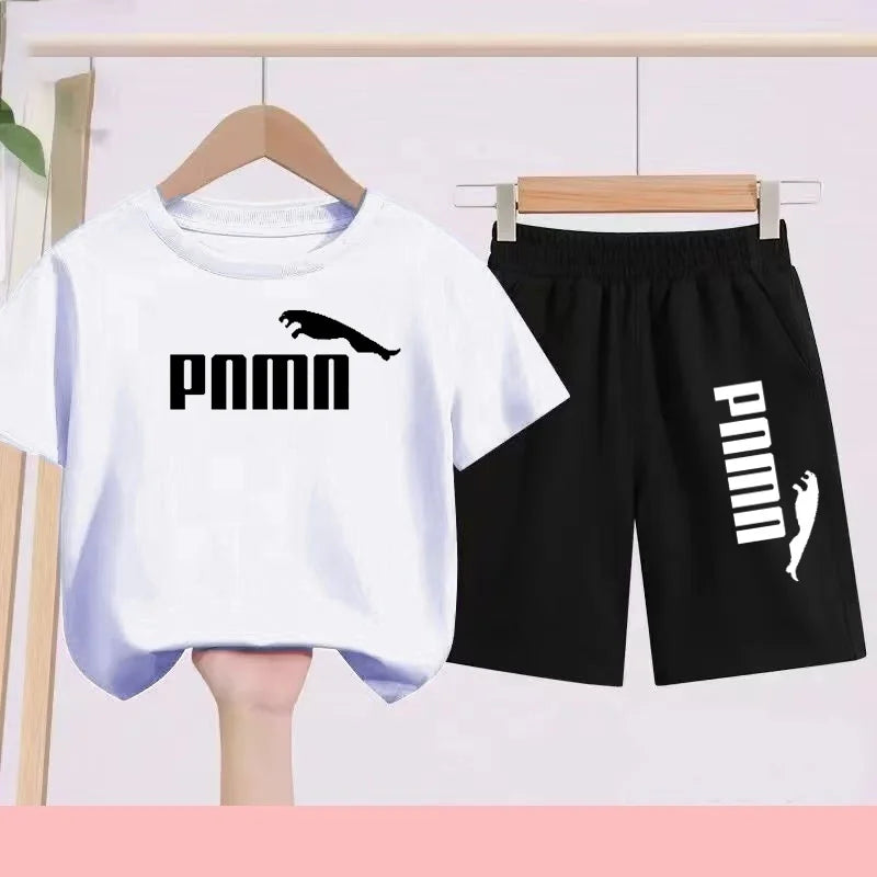 Kids Summer Tee & Shorts Set