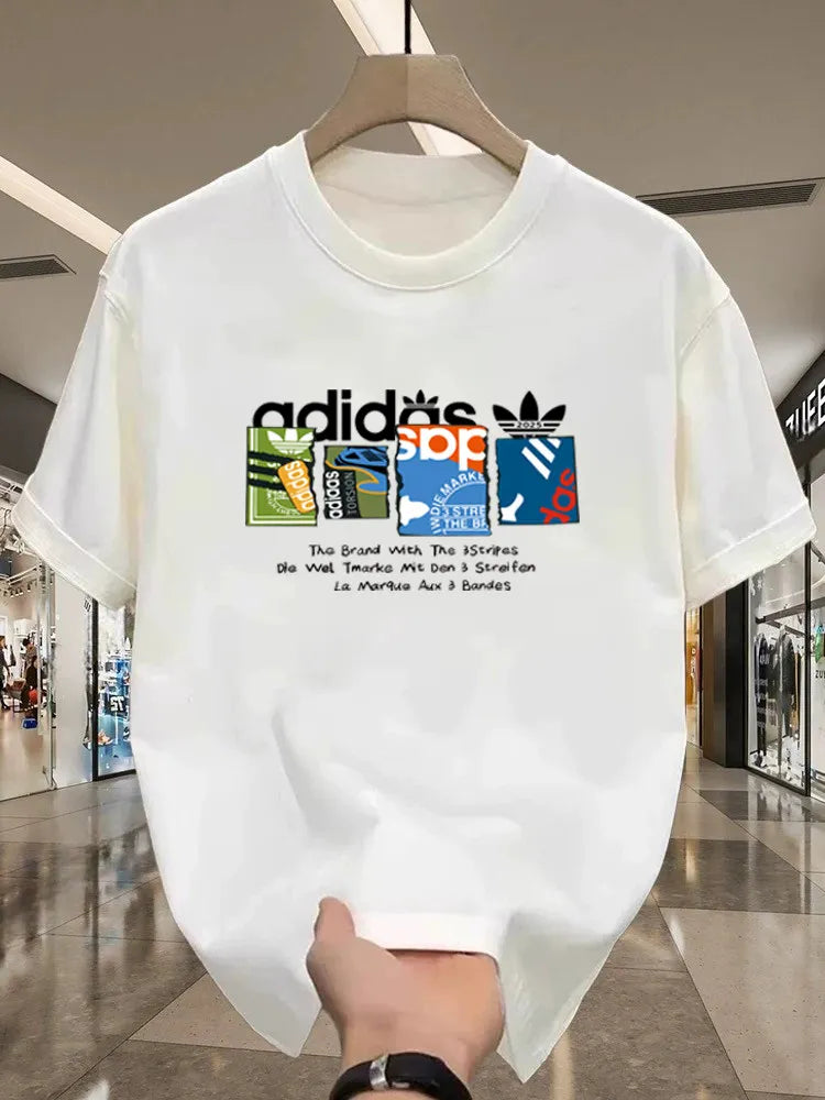Pure Cotton Round Neck T-Shirt