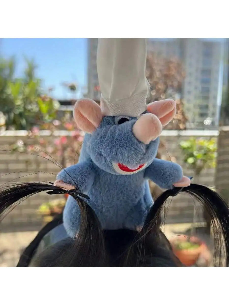 1/2pcs Whimsical Cartoon Mouse Headband - Soft and Comfortable Women's Hair Accessory for Costume Play, and Everyday Fun
