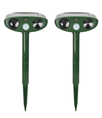 Ultrasonic Chipmunk Repeller - Solar Powered - Get Rid of Chipmunks in 48 Hours