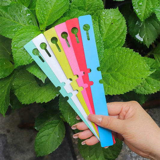 Waterproof Garden Plant Label Rings 100pc