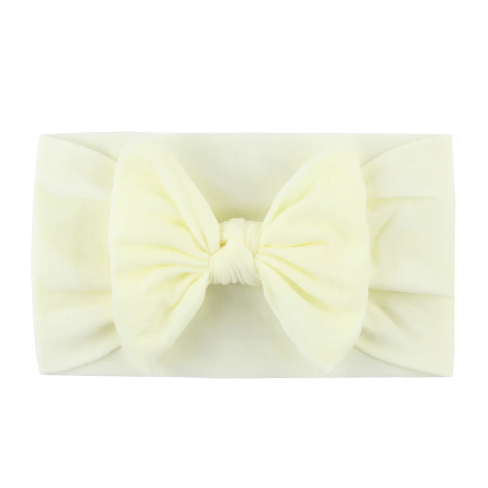 Baby Bow Headbands For Girls Soft ElasticChildren Hair Band Hair Tie Newborn Baby Hair Accessories Party Gifts Girls Headwraps