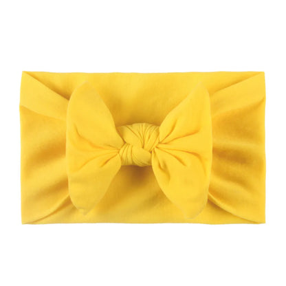 Baby Bow Headbands For Girls Soft ElasticChildren Hair Band Hair Tie Newborn Baby Hair Accessories Party Gifts Girls Headwraps