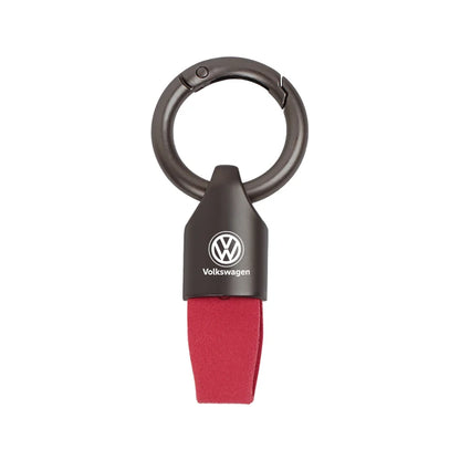 Luxury Men Women Suede/Metal Key Chain Fashion Keychain Key Ring Holder For VW GTI Jetta Golf Tiguan Polo Transporter Passat GTD