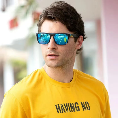Luxury Polarized Sunglasses Fashion Square Male Sun Glasses Vintage Driving Fishing Eyeglasses Sport Shades UV