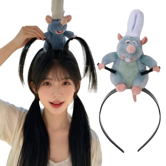 Whimsical Cartoon Mouse Ears Headband