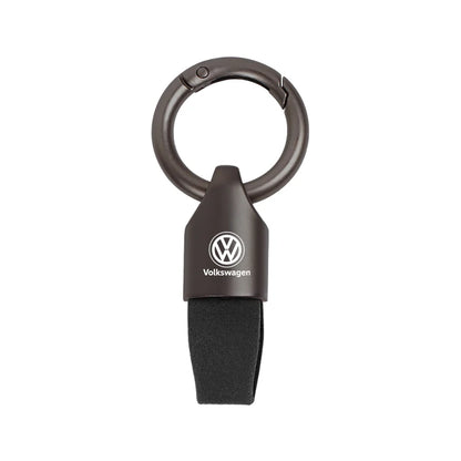Luxury Men Women Suede/Metal Key Chain Fashion Keychain Key Ring Holder For VW GTI Jetta Golf Tiguan Polo Transporter Passat GTD