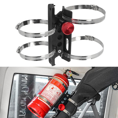 Car Extinguisher Mount Bracket Adjustable Holder Fit for Jeep Wrangler Sport/ JK/ Sahara Universal Car Accessories