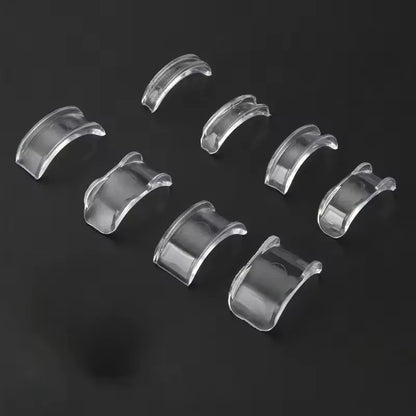 4pcs/lot Transparent Spiral Based Ring Tools Spring Coil Ring Size Adjuster Guard Tightener Reducer Resizing Tool For Jewelry