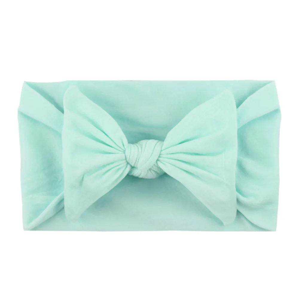 Baby Bow Headbands For Girls Soft ElasticChildren Hair Band Hair Tie Newborn Baby Hair Accessories Party Gifts Girls Headwraps