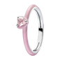 S925 Silver Bow Love Flower Ring Fashionable and High End Style Ring