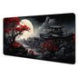 Red and Black Art Landscapes Large Mouse Pad Anti-Slip Durable Desk Mat Offices Accessories Keyboard Mouse Mat Tapis De Bureau