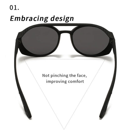 Polarized Sunglasses for Men Women Sun Glasses with Side Shields UV400 Protection Mirrored Lens Outdoor Sport Cycling Glasses
