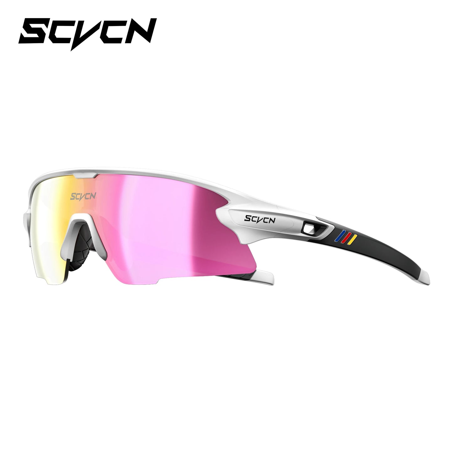 SCVCN UV400 Cycling glasses MTB Road Bike Riding Eyewear Outdoor Sport Sunglasses Running Driving Goggles Men Women camping golf