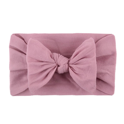 Baby Bow Headbands For Girls Soft ElasticChildren Hair Band Hair Tie Newborn Baby Hair Accessories Party Gifts Girls Headwraps
