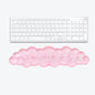 Mouse pad Wrist antislip silicone transparent Wrist brace Support Mat Memory Wrist Mouse Pad Computer Laptop keyboard Mat
