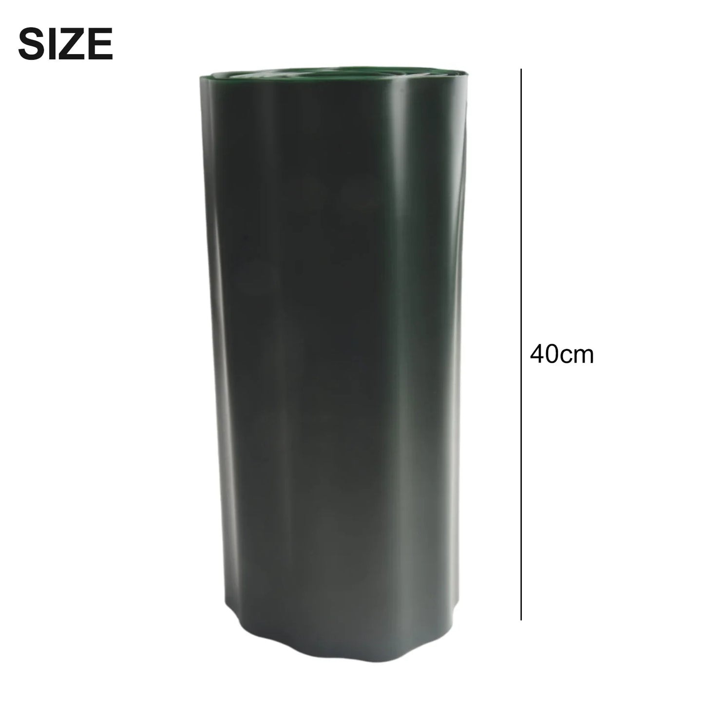30/40cm Garden Grass Lawn Edge Border Fence Path DIY Flexible Lawn Fence Outdoor Landscape Garden Decor Plastic Garden Decor