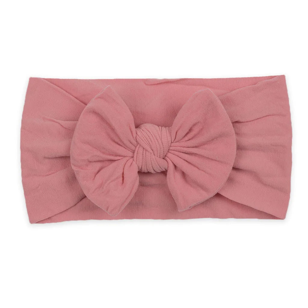 Baby Bow Headbands For Girls Soft ElasticChildren Hair Band Hair Tie Newborn Baby Hair Accessories Party Gifts Girls Headwraps