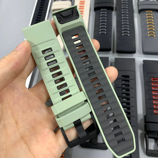 Silicone QuickFit Band for Garmin Fenix