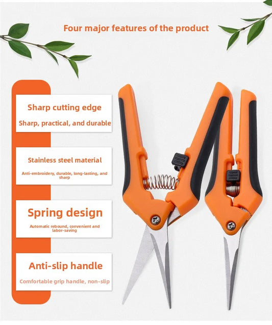 Non-Slip Garden Pruning Shears