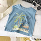 Kids Cartoon Tank Sleeveless Top Children Breathable Cotton T-shirt Vest Summer New Fashion Clothing