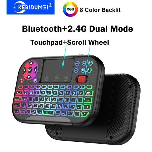 KEBIDUMEI Mini Wireless Backlit Keyboard