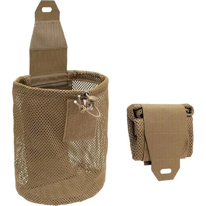 Nylon New Roll-Up Mesh Dump Pouch Magazine Storage Mini Foldable Net Pocket EDC Tactical Outdoor Sport Camping Hunting