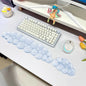 Mouse pad Wrist antislip silicone transparent Wrist brace Support Mat Memory Wrist Mouse Pad Computer Laptop keyboard Mat