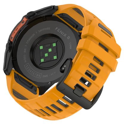 22/26mm Silicone Watchband Fenix 8 Pro Sport Strap For Garmin Tactix 7/Quatix8 Forerunner 970 965 Instinct 2X Quick Fit Bracelet