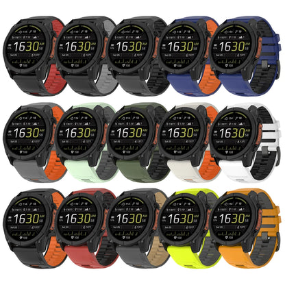 22/26mm Silicone Watchband Fenix 8 Pro Sport Strap For Garmin Tactix 7/Quatix8 Forerunner 970 965 Instinct 2X Quick Fit Bracelet