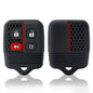3/4 Buttons Silicone Car Remote Key Shell Case Fob Cover for Ford Focus Complete Escape Mustang Explorer Lincoln Town Sport