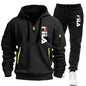 Men's hoodie set, a two-piece set of comfortable and fashionable top and casual sport pants