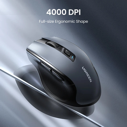 UGREEN Ergonomic 6-Button Wireless Mouse