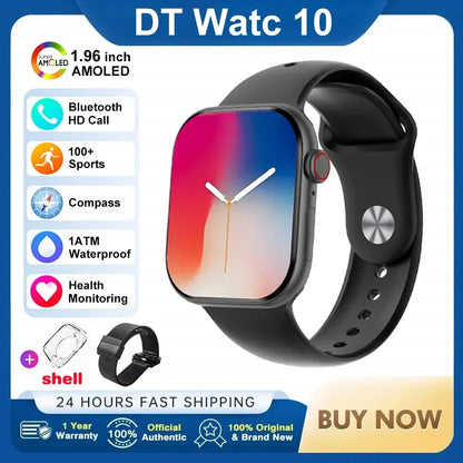 New DT Watch 10 Smartwatch 16GB Large Memory NFC 3D Stereo Vision Compass Muiti-Sport Mode Waterproof Bluetooth call Smartwatch