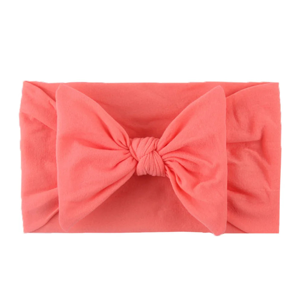 Baby Bow Headbands For Girls Soft ElasticChildren Hair Band Hair Tie Newborn Baby Hair Accessories Party Gifts Girls Headwraps