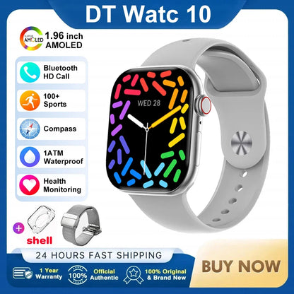 New DT Watch 10 Smartwatch 16GB Large Memory NFC 3D Stereo Vision Compass Muiti-Sport Mode Waterproof Bluetooth call Smartwatch
