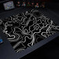 Fluid Mouse Pad 22X18 40X45 Square Computer Accessories Office Game Table Mats Rubber Anti-slip Mousepads Small Decor Desk Pads