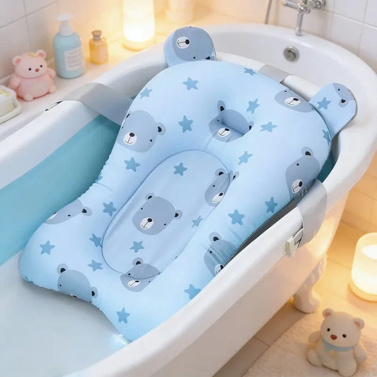 Foldable Baby Bath Support Seat