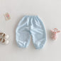 Summer Solid Color Children's Anti-mosquito Pants Loose Casual Bloomers For Kids Girls And Boys Toddler Costume Thin Trousers