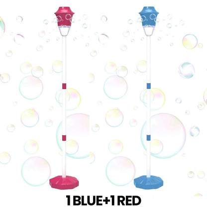 Stand Bubble Machine with Lights&music for Outdoor Soap Bubble Blower Suitable for Water Sport Wedding Party Decor Bubble