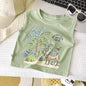 Kids Cartoon Tank Sleeveless Top Children Breathable Cotton T-shirt Vest Summer New Fashion Clothing