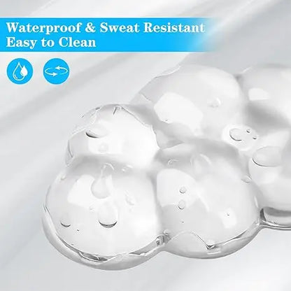 Mouse pad Wrist antislip silicone transparent Wrist brace Support Mat Memory Wrist Mouse Pad Computer Laptop keyboard Mat