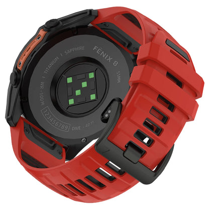 22/26mm Silicone Watchband Fenix 8 Pro Sport Strap For Garmin Tactix 7/Quatix8 Forerunner 970 965 Instinct 2X Quick Fit Bracelet