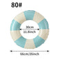 1PC Ins Style Macaron Inflatable Swimming Ring Adult Kids Thickened Pool Float Summer Pool Party Water Toy