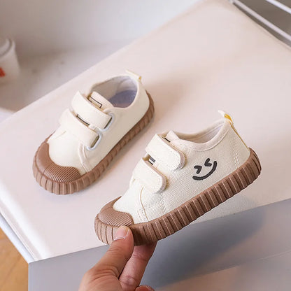 Children Canvas Shoe Candy Color Korean Style Kids Casual Shoes Toddler Girl Boy Breathable Soft Sole Board Shoes Tenis Infantil