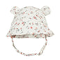 2026 Newborn Boys Girls Bucket Hat Summer Kids Toddler Panama Cap 0 to 12 Months Soft Cotton Baby Sun Hat With Ears Cute Bunny