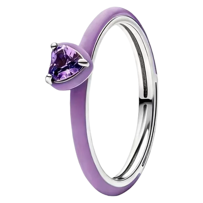 S925 Silver Bow Love Flower Ring Fashionable and High End Style Ring