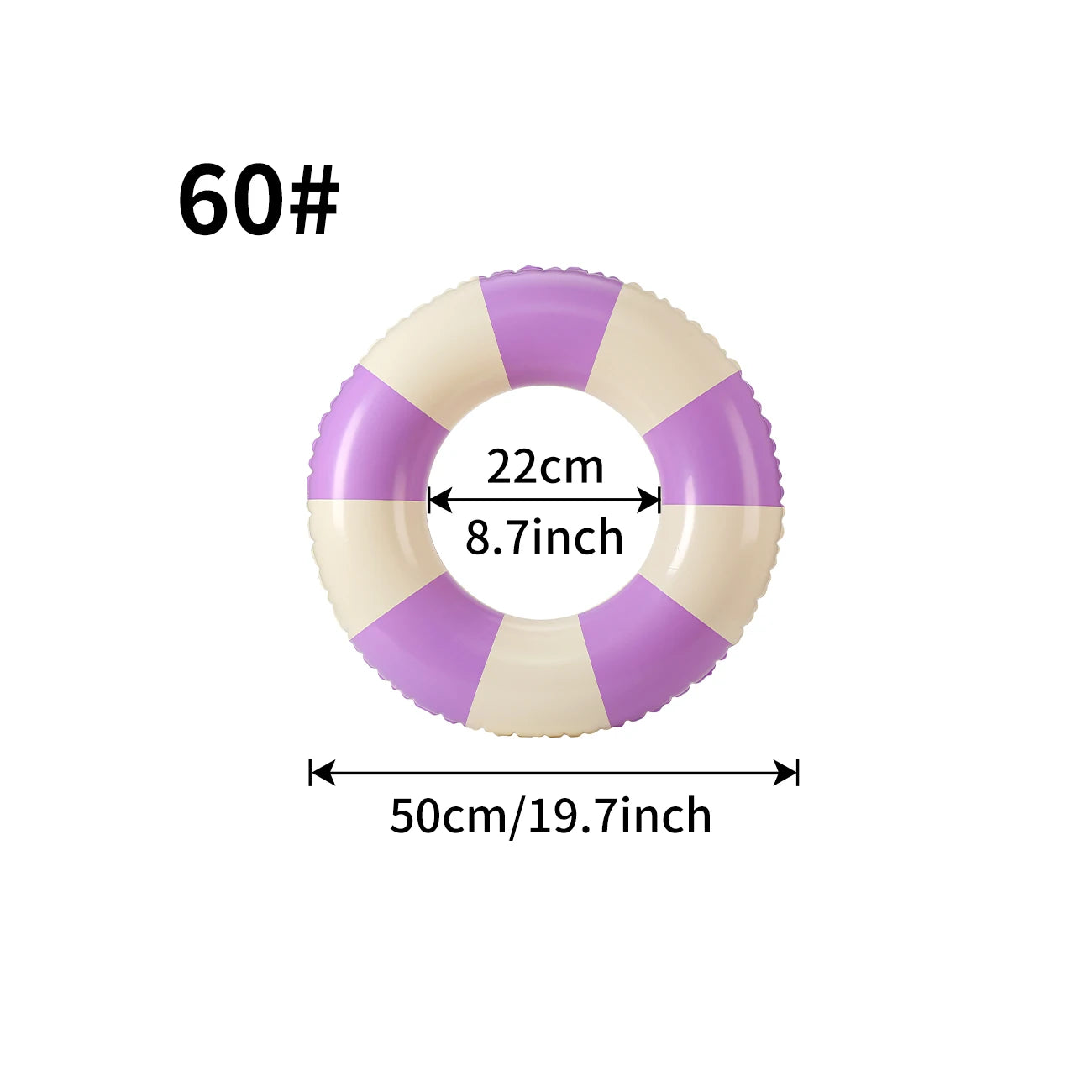 1PC Ins Style Macaron Inflatable Swimming Ring Adult Kids Thickened Pool Float Summer Pool Party Water Toy