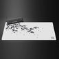 Black Sakura Gaming Mouse Pad Kawaii Purple Desk Mat Large Office Carpet Accessories Cherry Blossom Mousepad Gamer Computer Mats